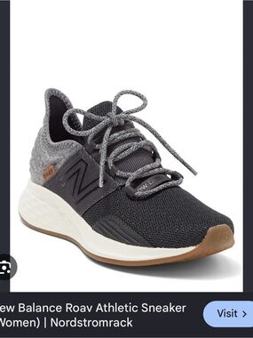 New Balance Fresh Foam ROAV V1 *WIDE* blacktop/gum 7W